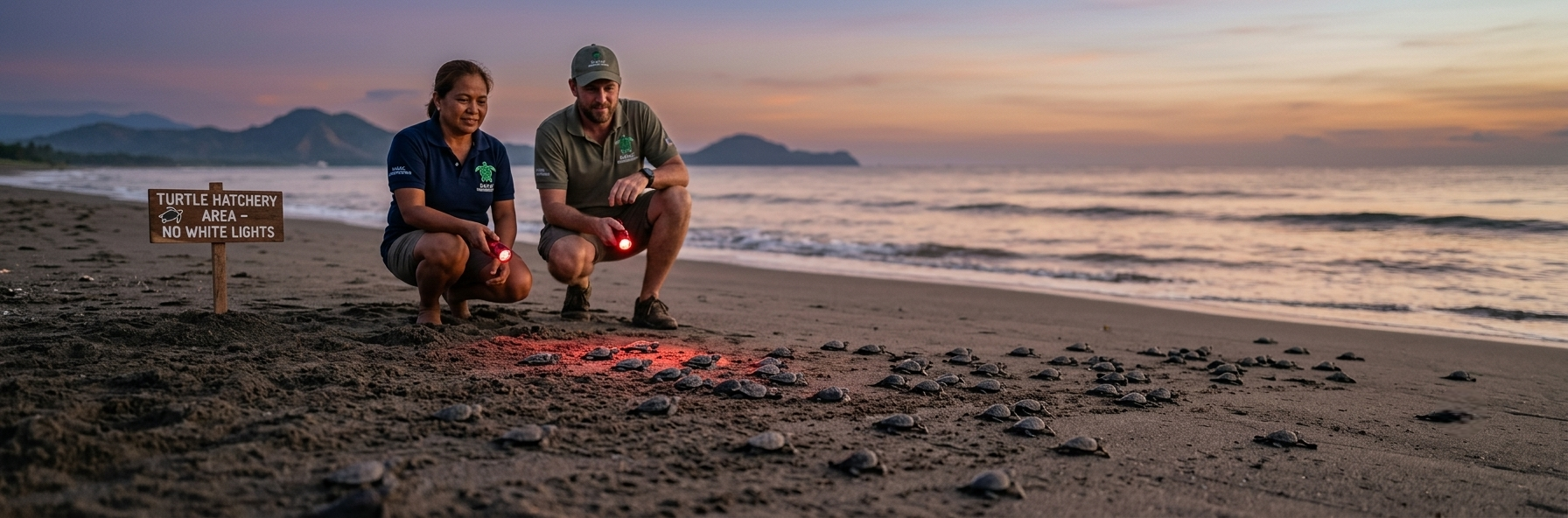 Sea turtle conservation in Bagac, Bataan